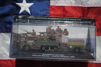 Atlas Editions BN91 M16 MGMC & 1-ton Trailer 447th AAA Battalion Ardennes 1945