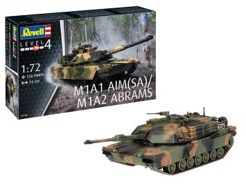 Revell 03346 M1A1 AIM (SA) / M1A2 Abrams