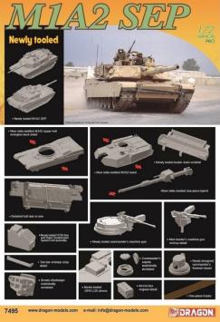 Dragon 7495 M1A2 SEP