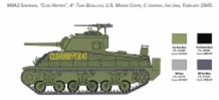 Italeri 6583 M4 Sherman 'U.S. Marine Corps'
