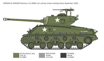 Italeri 6586 M4A3E8 Sherman Korean War