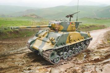 Italeri 6586 M4A3E8 Sherman Korean War