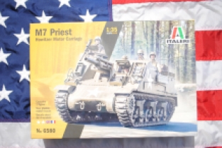 Italeri 6580 M7 Priest Howitzer Motor Carriage