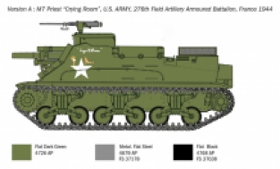 Italeri 6580 M7 Priest Howitzer Motor Carriage