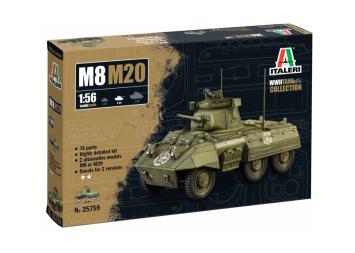 Italeri 25759 M8 Greyhound M20