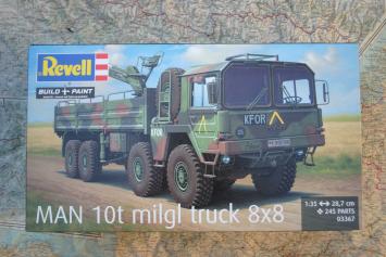 Revell 03367 MAN 10t Milgl Truck 8x8