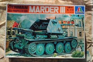 Italeri 210 MARDER III German Self-Propelled Gun