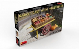 Mini Art 35623 MARKET CART with VEGETABLES