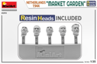 Mini Art 35393 “MARKET GARDEN” NETHERLANDS 1944. RESIN HEADS