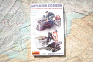 Mini Art 35331 MAYBACH HL 120 ENGINE for PANZER III/IV FAMILY with REPAIR CREW