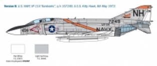 Italeri 2781 McDonnell F-4J Phantom II