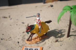 Timpo Toys O.298 Medieval Cruisader Riding 1st version 