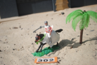 Timpo Toys O.302 Medieval Cruisader Riding 1st version 
