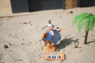 Timpo Toys O.303 Medieval Cruisader Riding 1st version 