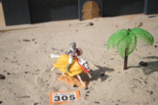 Timpo Toys O.305 Medieval Cruisader Riding 1st version 