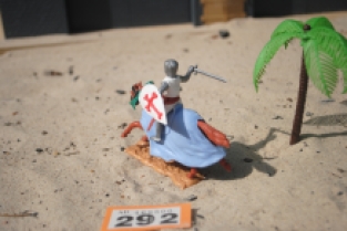 Timpo Toys O.292 Medieval Crusader Riding 2nd version