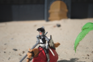 Timpo Toys O.297 Medieval Knight Riding 2nd version 