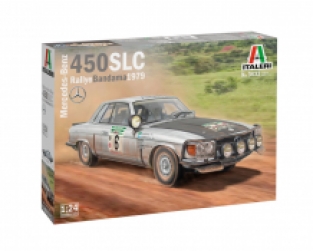 Italeri 3632 Mercedes-Benz 450 SLC 'Rallye Bandama 1979'