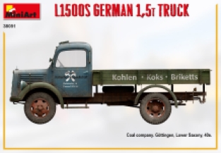 Mini Art 38051 Mercedes-Benz L1500S German 1.5t Truck