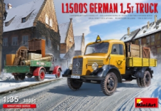 Mini Art 38051 Mercedes-Benz L1500S German 1.5t Truck