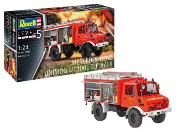 Revell 07512 Mercedes-Benz Unimog U 1300 TLF 8/18