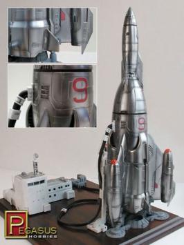 Pegasus hobbies 9103 Mercury 9 Rocket