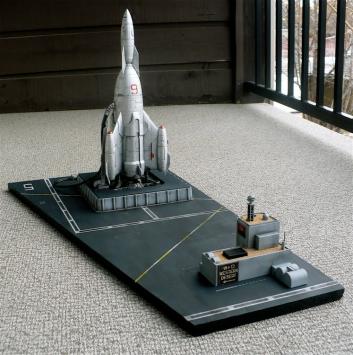 Pegasus hobbies 9103 Mercury 9 Rocket
