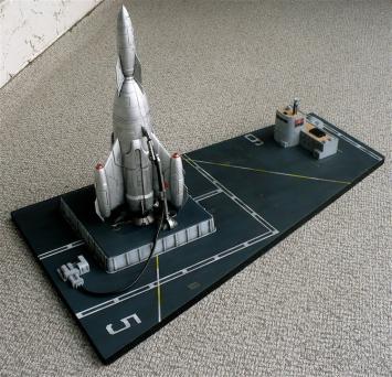 Pegasus hobbies 9103 Mercury 9 Rocket
