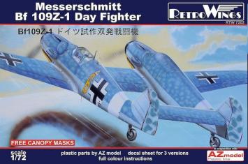 RetroWings RTW7202 Messerschmitt Bf 109Z-1 Day Fighter