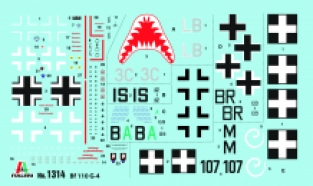 Italeri 1314 Messerschmitt Bf 110 G-4 'Night Fighter'