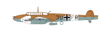 Airfix A03081A Messerschmitt Bf 110E Trop