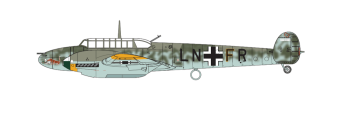 Airfix A03081A Messerschmitt Bf 110E Trop