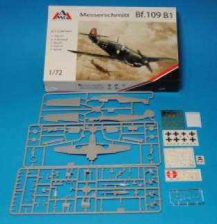 AMG Arsenal Model Group 72403 Messerschmitt Bf.109 B1