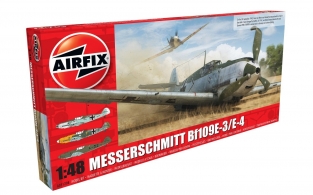 Airfix A05120B MESSERSCHMITT Bf109E-3/E-4