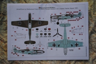 Airfix A05120B MESSERSCHMITT Bf109E-3/E-4