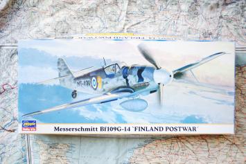 Hasegawa 00707 Messerschmitt Bf109G-14 'Finland Postwar'