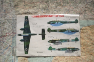 Fujimi 7A17 Messerschmitt Bf110D