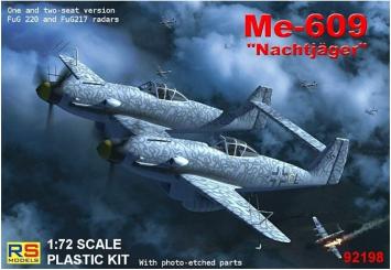 RS Models 92198 Messerschmitt Me-609 Nachtjäger