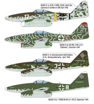 Academy 12542 Messerschmitt Me262A-1/2 