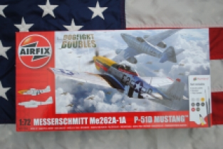 Airfix A50183 Messerschmitt Me262A-1A & P-51D MUSTANG 'Dogfight DOUBLES'