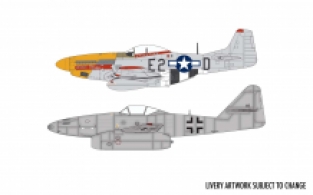 Airfix A50183 Messerschmitt Me262A-1A & P-51D MUSTANG 'Dogfight DOUBLES'