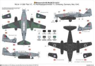 Airfix A04062 MESSERSCHMITT Me262B-1a/U1