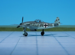 HUMA modell 3501 Messerschmitt Me 309 Jagdflugzeug