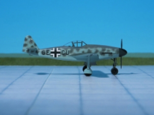 HUMA modell 3501 Messerschmitt Me 309 Jagdflugzeug