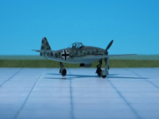 HUMA modell 3501 Messerschmitt Me 309 Jagdflugzeug