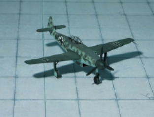 HUMA modell 3501 Messerschmitt Me 309 Jagdflugzeug