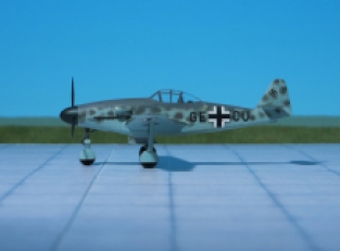 HUMA modell 3501 Messerschmitt Me 309 Jagdflugzeug