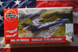 Airfix A50185 MiG-17F FRESCO & Douglas A-4B Skyhawk 'Dogfight Doubles'