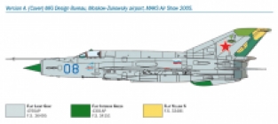 Italeri 1427 MiG-21 Bis 