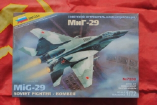 Zvezda 7208 MiG-29 Soviet Fighter - Bomber